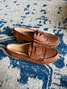 Light Brown Slip On Loafers - Size 42